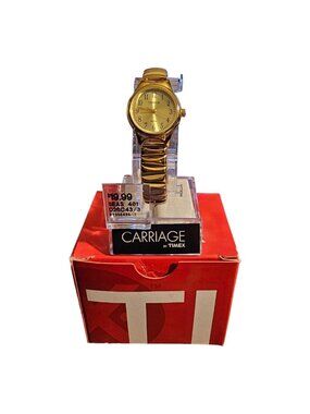 Timex Women 30m Water Resistant Analog Dial Casual Watch 3C597, Dead Battery NIB